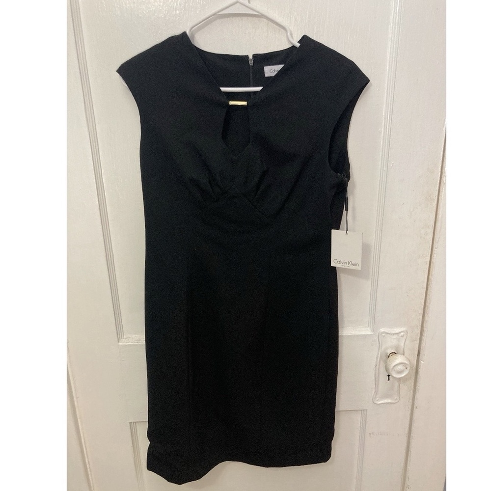 Calvin Klein Size 6 Black Dress NWT